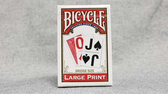 Bicycle Super Jumbo Bridge (RED) by USPCC - Bards & Cards