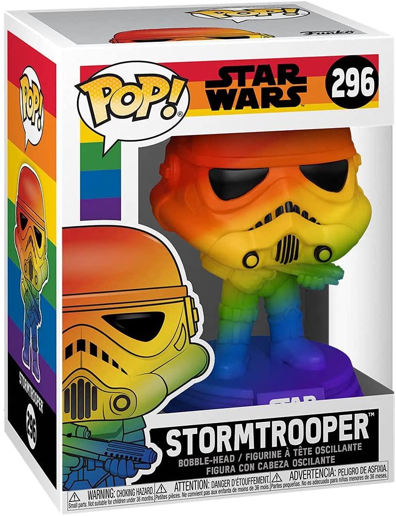 Funko Pop! Rainbow Stormtrooper - Bards & Cards