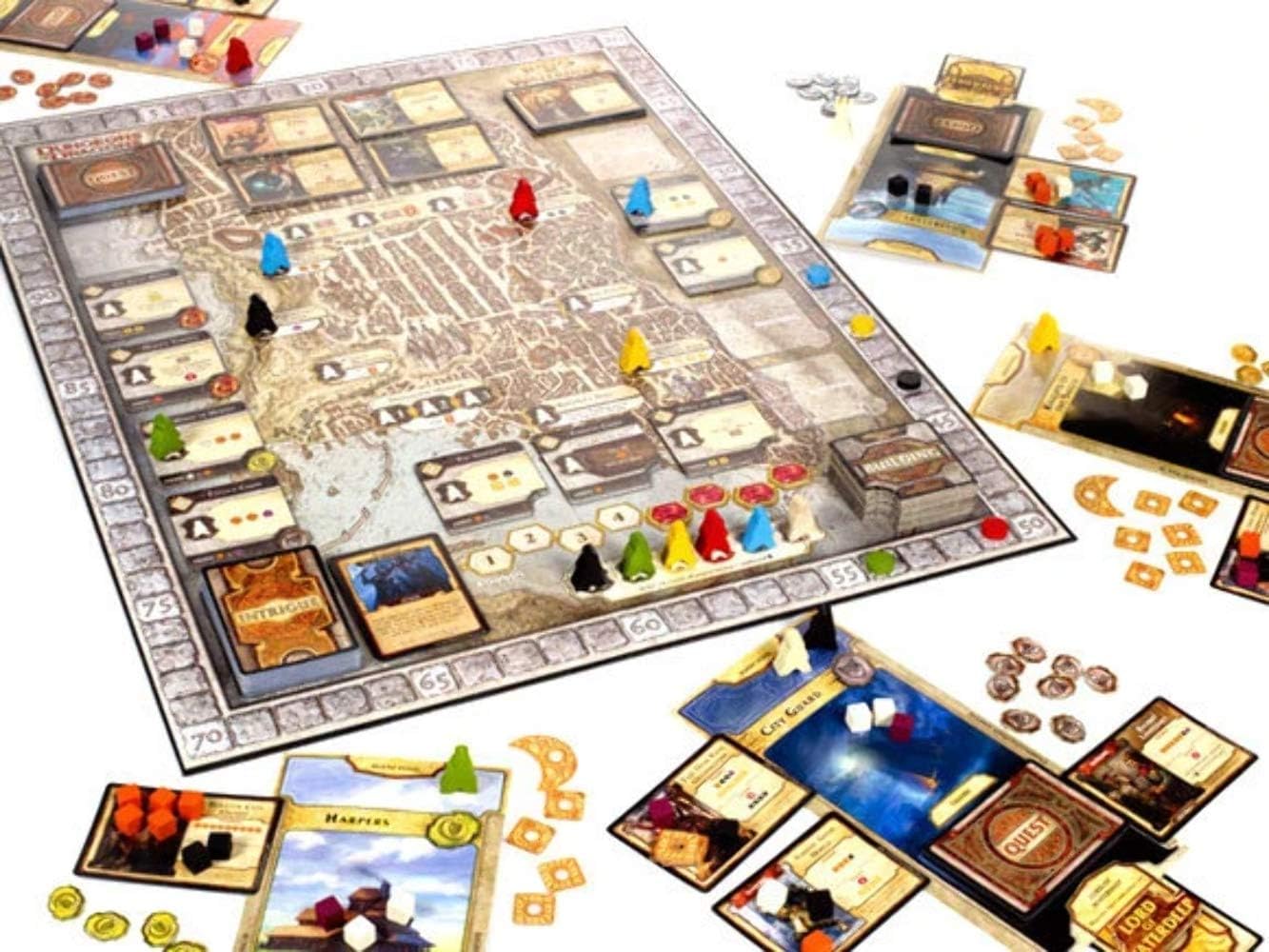 Dungeons and Dragons: Lords of Waterdeep Board Game - Bards & Cards