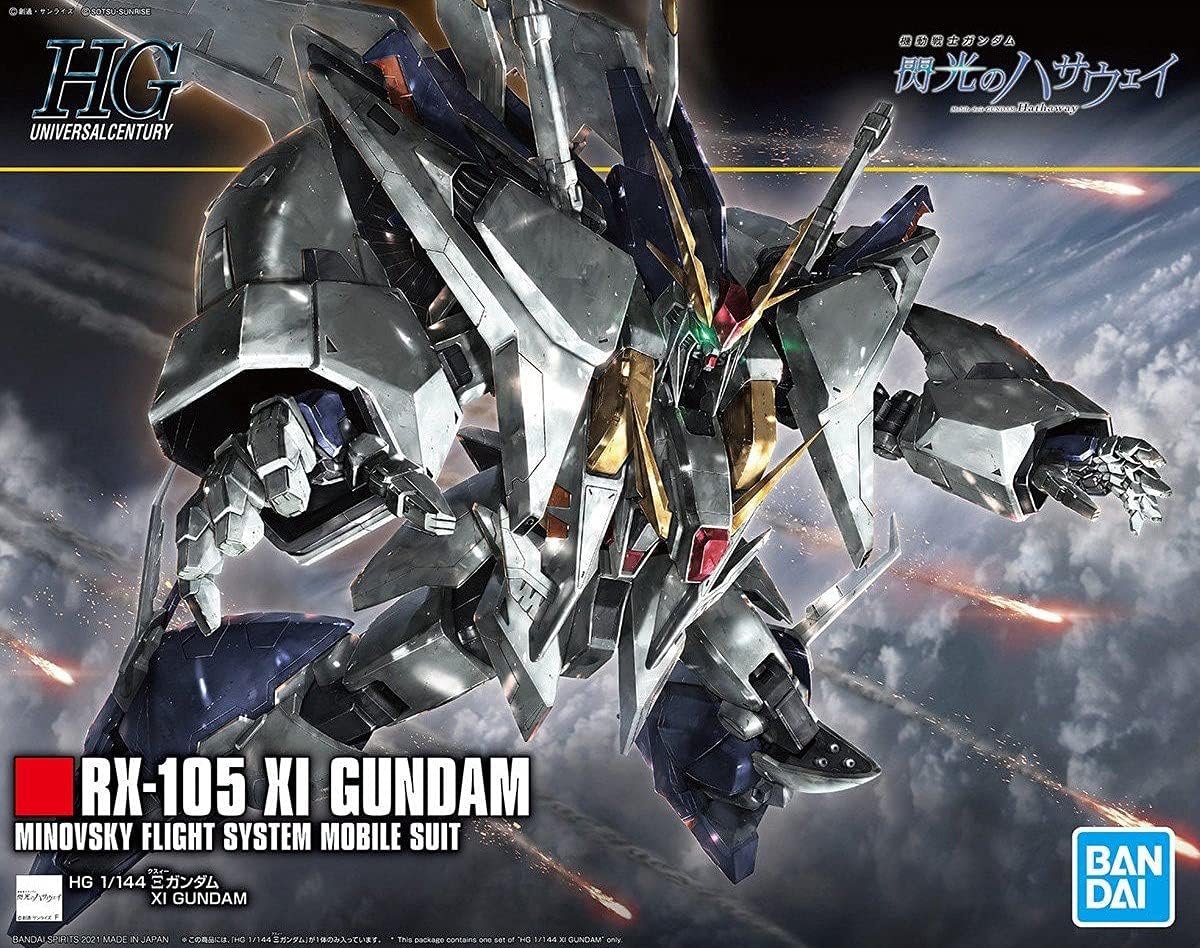 Bandai HGUC 1/144 Hathaway's Flash - #238 XI Gundam Model Kit