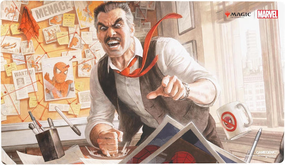 Gamegenic MtG Playmat: Spider-Man J. Jonah Jameson