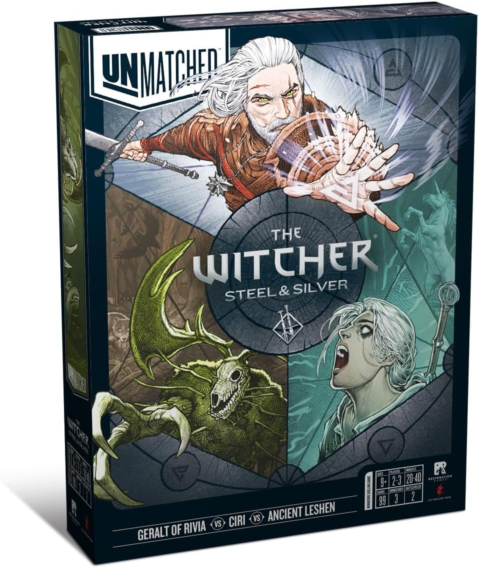 Unmatched: The Witcher - Steel & Silver