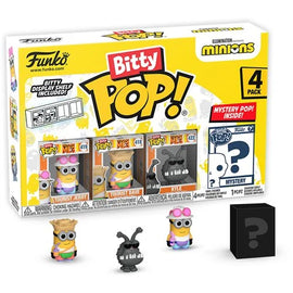 Minions Tourist Jerry Funko Bitty Pop! Mini-Figure 4-Pack - Bards & Cards