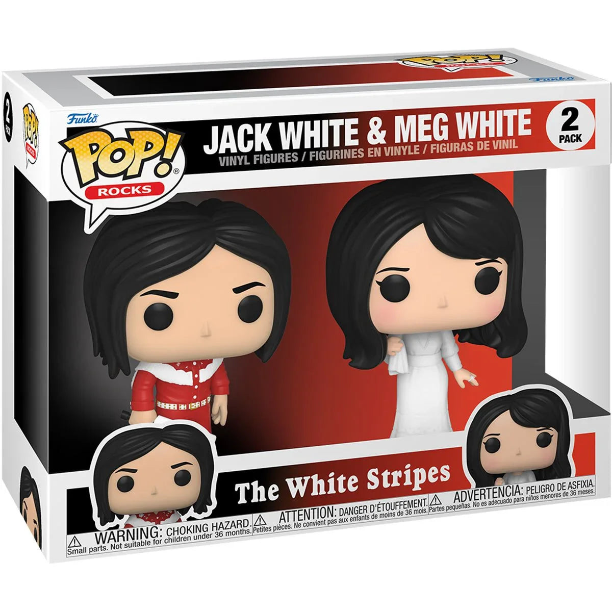 Funko Pop! The White Stripes 2 Pack - Bards & Cards