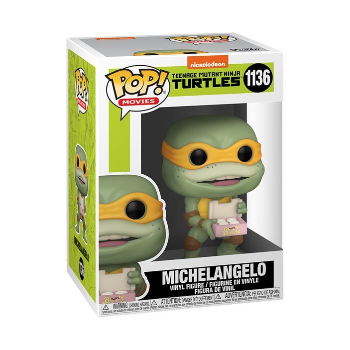Funko Pop! Teenage Mutant Ninja Turtles II: The Secret of the Ooze - Michelangelo - Bards & Cards