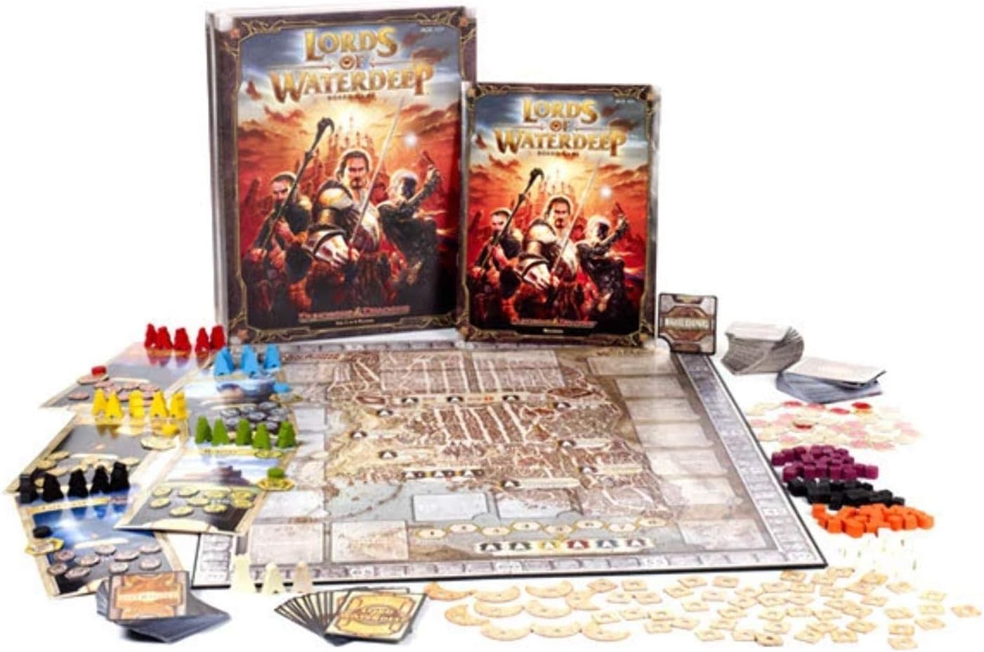 Dungeons and Dragons: Lords of Waterdeep Board Game - Bards & Cards