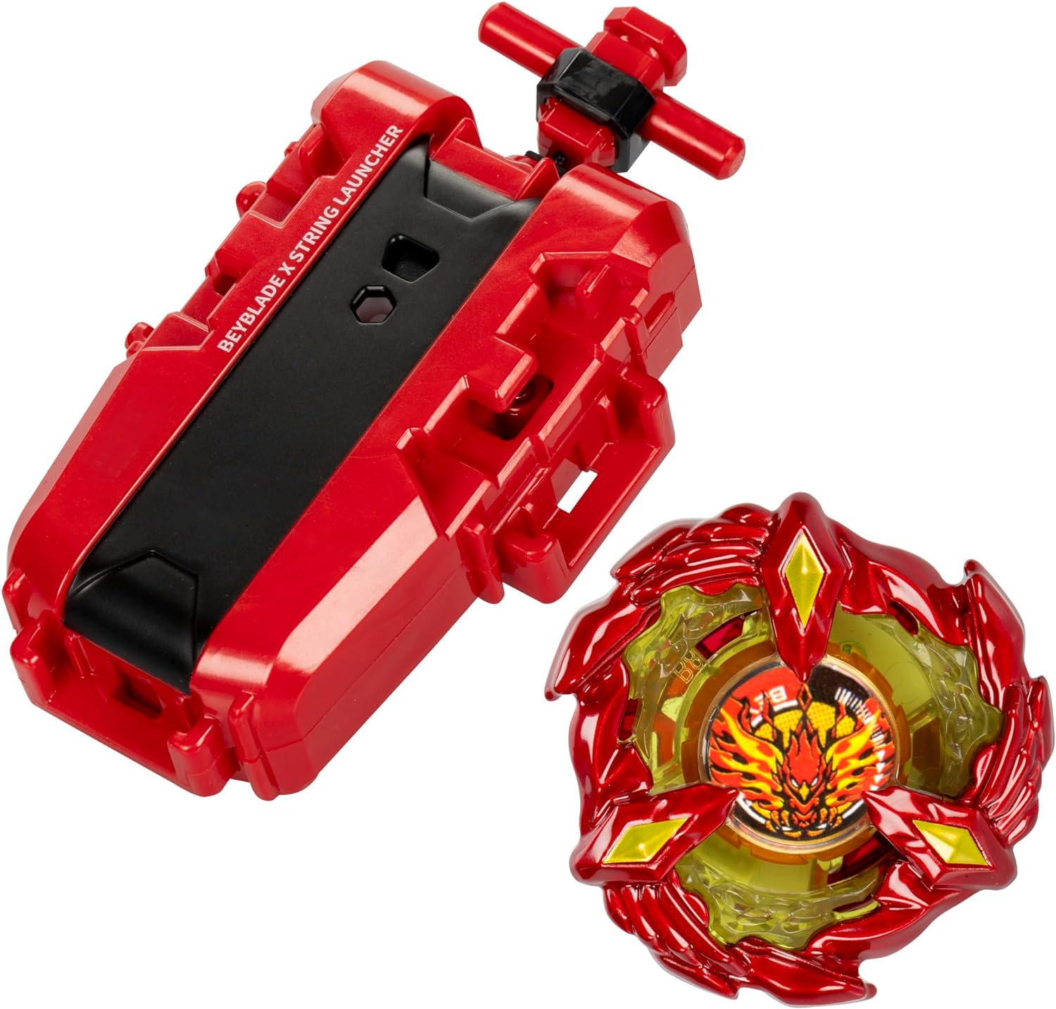 Beyblade X Deluxe String Launcher with Soar Phoenix 9-60GF - Bards & Cards