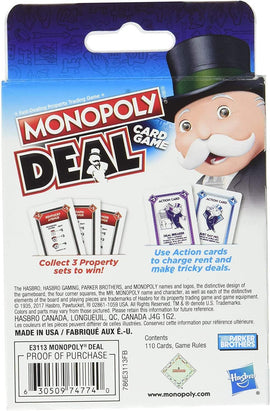 Monopoly Deal - Bards & Cards