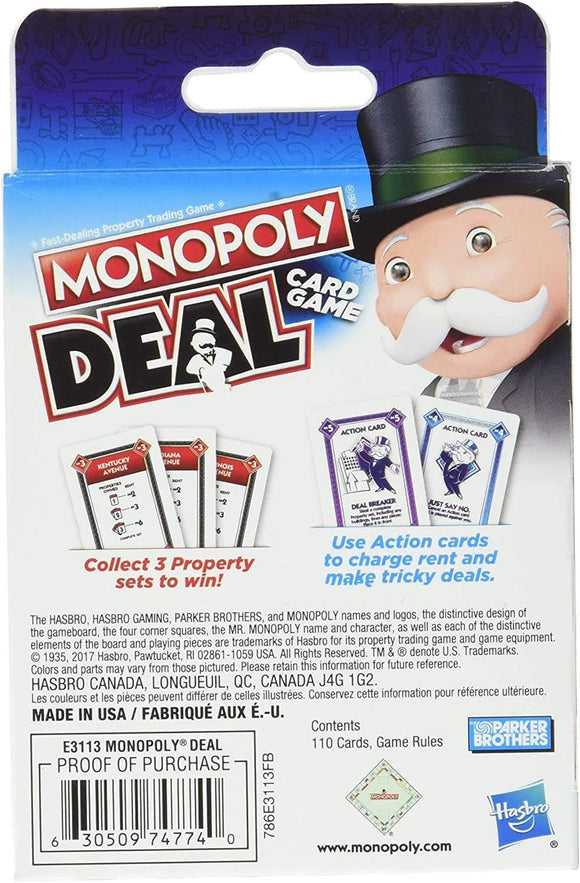 Monopoly Deal - Bards & Cards
