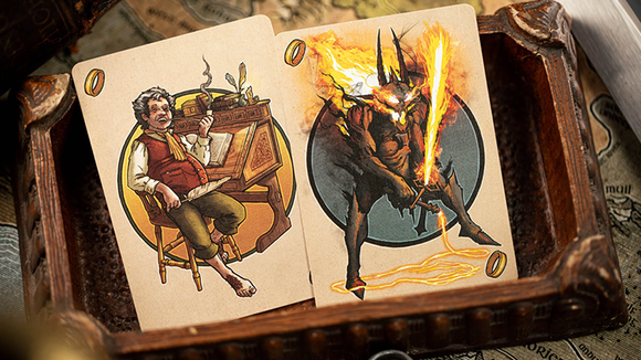 The Fellowship of the Ring Playing Cards by Kings Wild - Bards & Cards