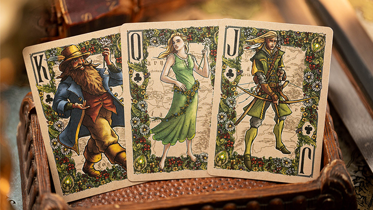 The Fellowship of the Ring Playing Cards by Kings Wild - Bards & Cards