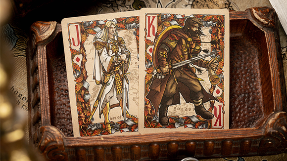 The Fellowship of the Ring Playing Cards by Kings Wild - Bards & Cards