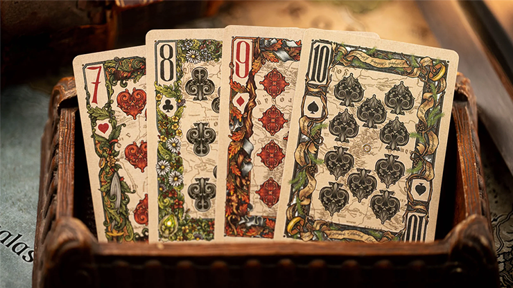 The Fellowship of the Ring Playing Cards by Kings Wild - Bards & Cards