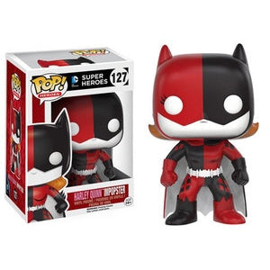 Funko POP! DC Super Heroes - Harley Quinn Impopster (Batman) Vinyl Figure #124 - Bards & Cards