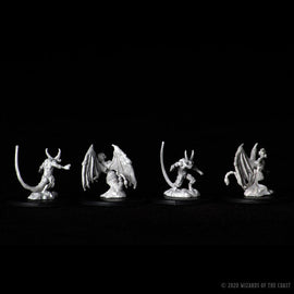 Dungeons & Dragons Nolzur's Marvelous Unpainted Miniatures: W9 Quasit & Imp - Bards & Cards