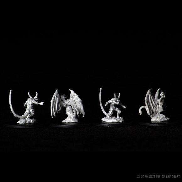 Dungeons & Dragons Nolzur's Marvelous Unpainted Miniatures: W9 Quasit & Imp - Bards & Cards