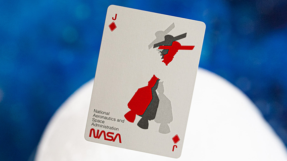 Official NASA Worm Playing Cards - Bards & Cards