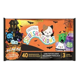 2025 Panini Squishmallows Halloween Treat Pack Trading Card Bundle