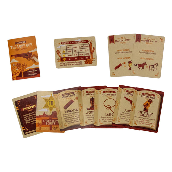Fliptown Legendary Collection - Complete Wild West Gaming Bundle Set - Bards & Cards