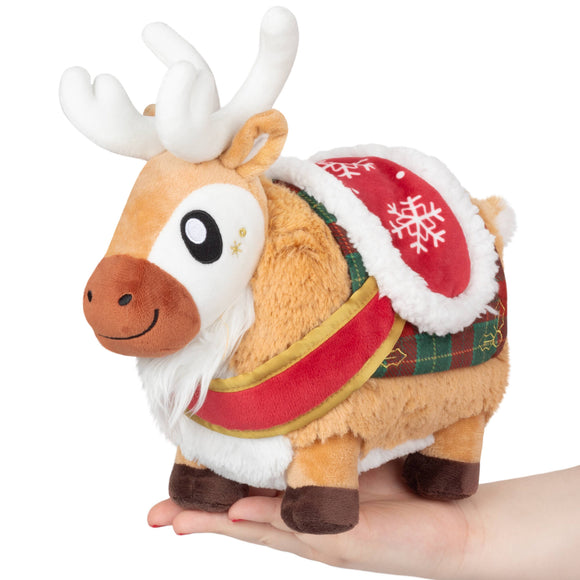 Mini Squishable Festive Reindeer Plush - Bards & Cards