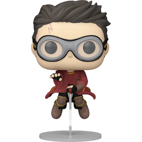 Harry Potter and the Prisoner of Azkaban Harry Potter with Broom (Quidditch) Funko Pop! - Bards & Cards