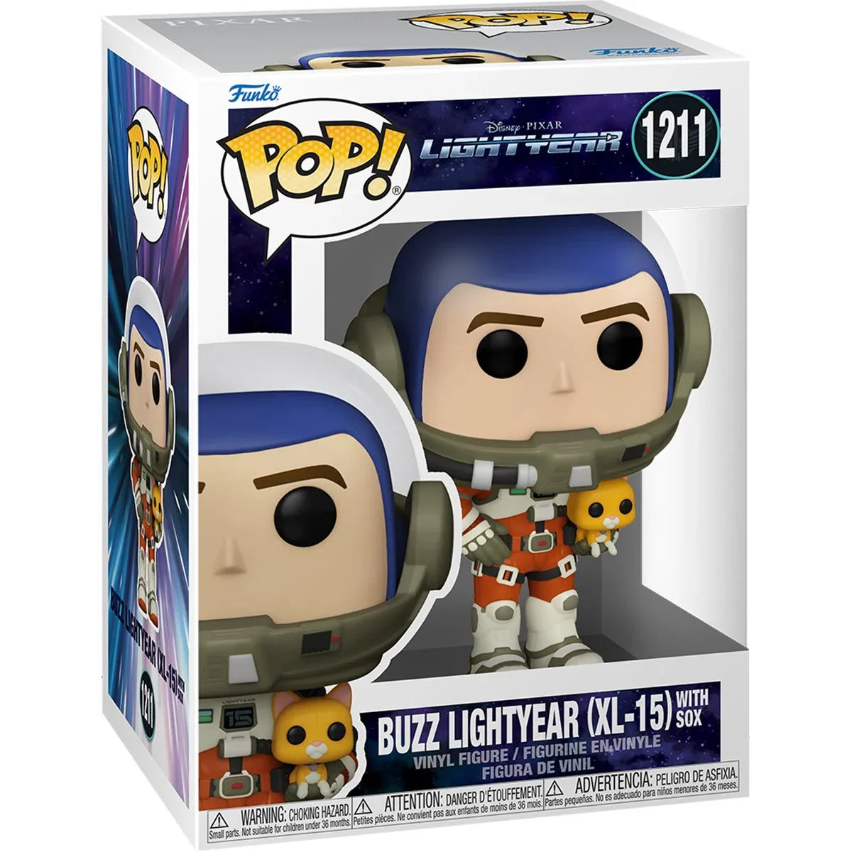Funko Pop! Lightyear Buzz Lightyear (XL-15) with Sox - 0