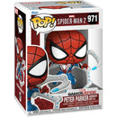 Spider-Man 2 Game Peter Parker Advanced Suit 2.0 Funko Pop! Vinyl Figure #971 - Bards & Cards