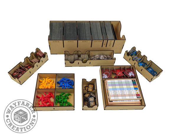7 Wonders Board Game Organizer Insert - Bards & Cards