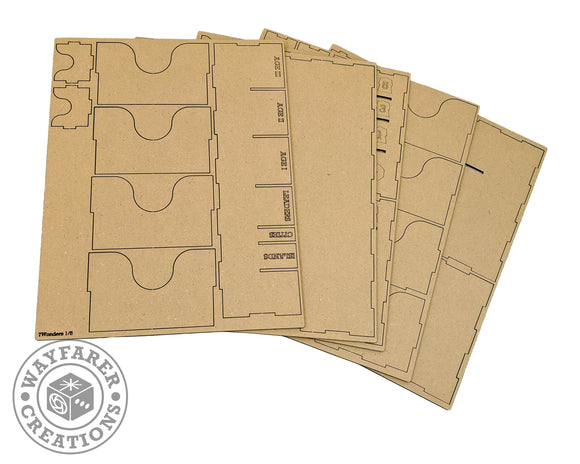 7 Wonders Board Game Organizer Insert - Bards & Cards