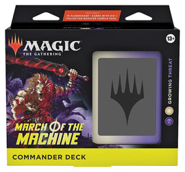 March of the Machine - Commander Deck (Growing Threat) - Bards & Cards