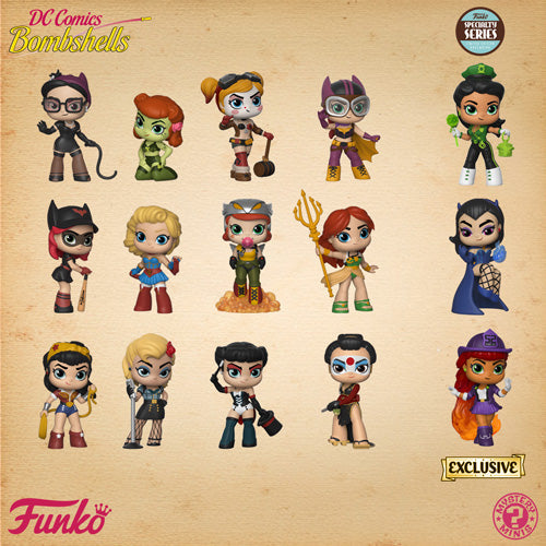 Funko Mystery Minis: DC Bombshells (Specialty Series) Mystery Minis - 1 Pack - Bards & Cards