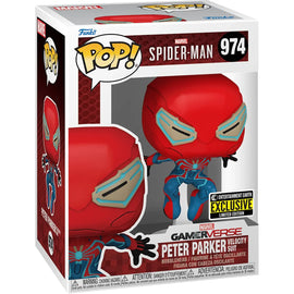 Spider-Man 2 Peter Parker Velocity Suit Funko Pop! - Entertainment Earth Exclusive - Bards & Cards