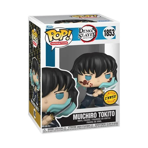 Demon Slayer Muichiro Tokito (Attack) Funko Pop Vinyl Figure #1853 - Bards & Cards