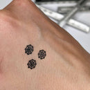 Makeup Spiderweb Stamp and Eyeliner - Bards & Cards