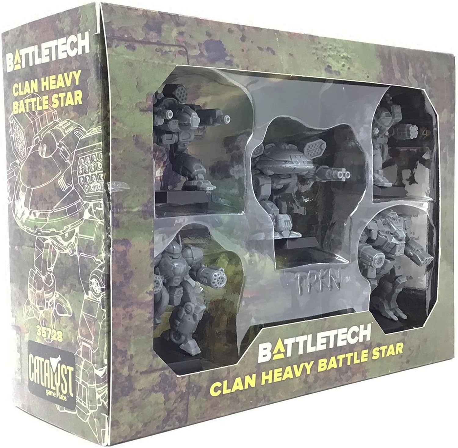 BattleTech: Miniature Force Pack - Clan Heavy Battle Star - Bards & Cards