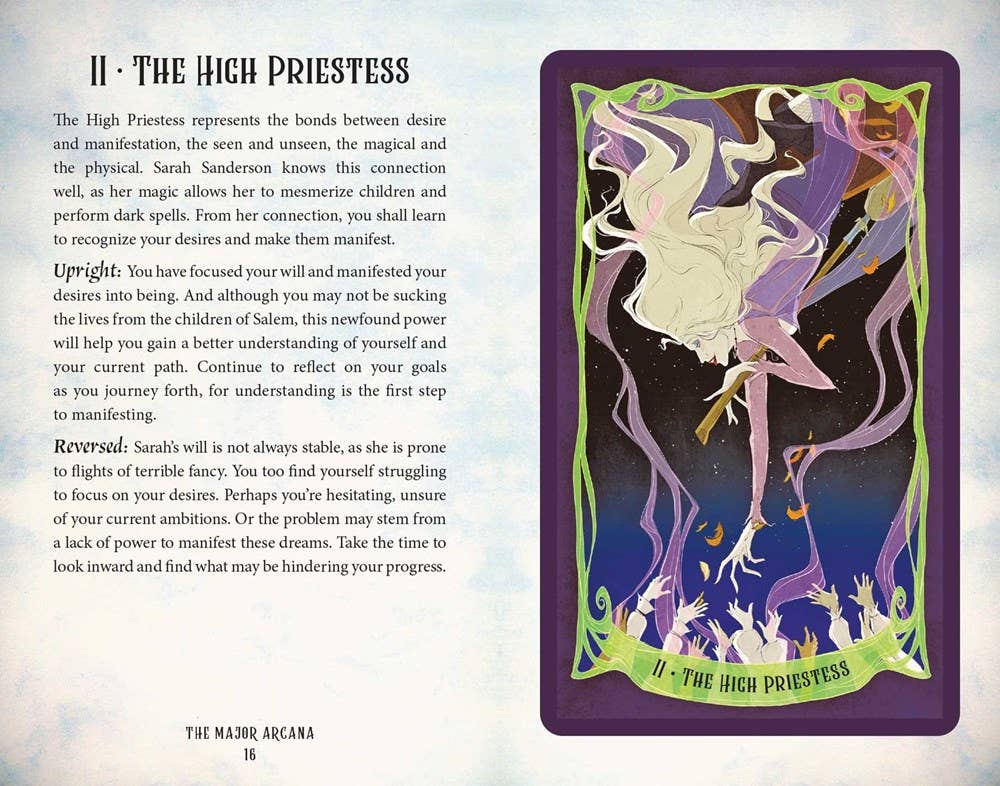 Hocus Pocus: The Official Tarot Deck and Guide Book - Bards & Cards