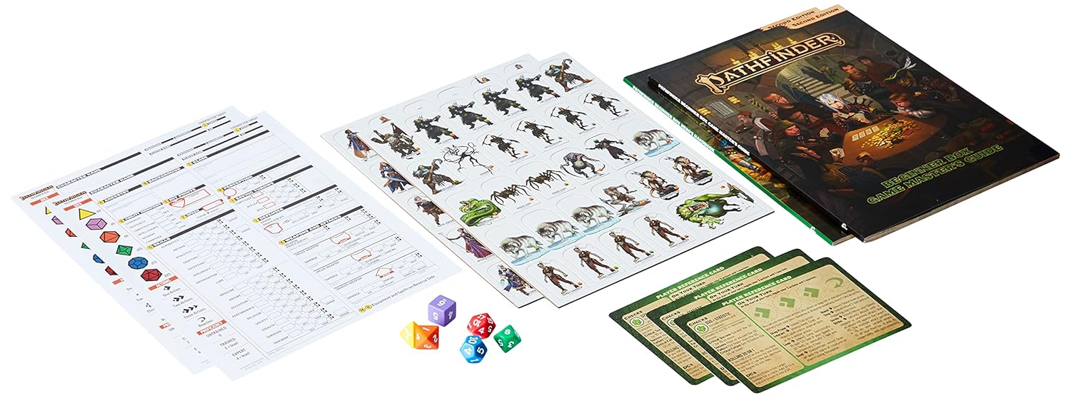 Pathfinder 2E: Beginner Box (Remastered Edition) - Bards & Cards