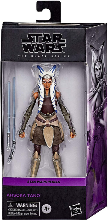 Star Wars: The Black Series - Ahsoka Tano (Rebels) 6-Inch Action Figure - Bards & Cards