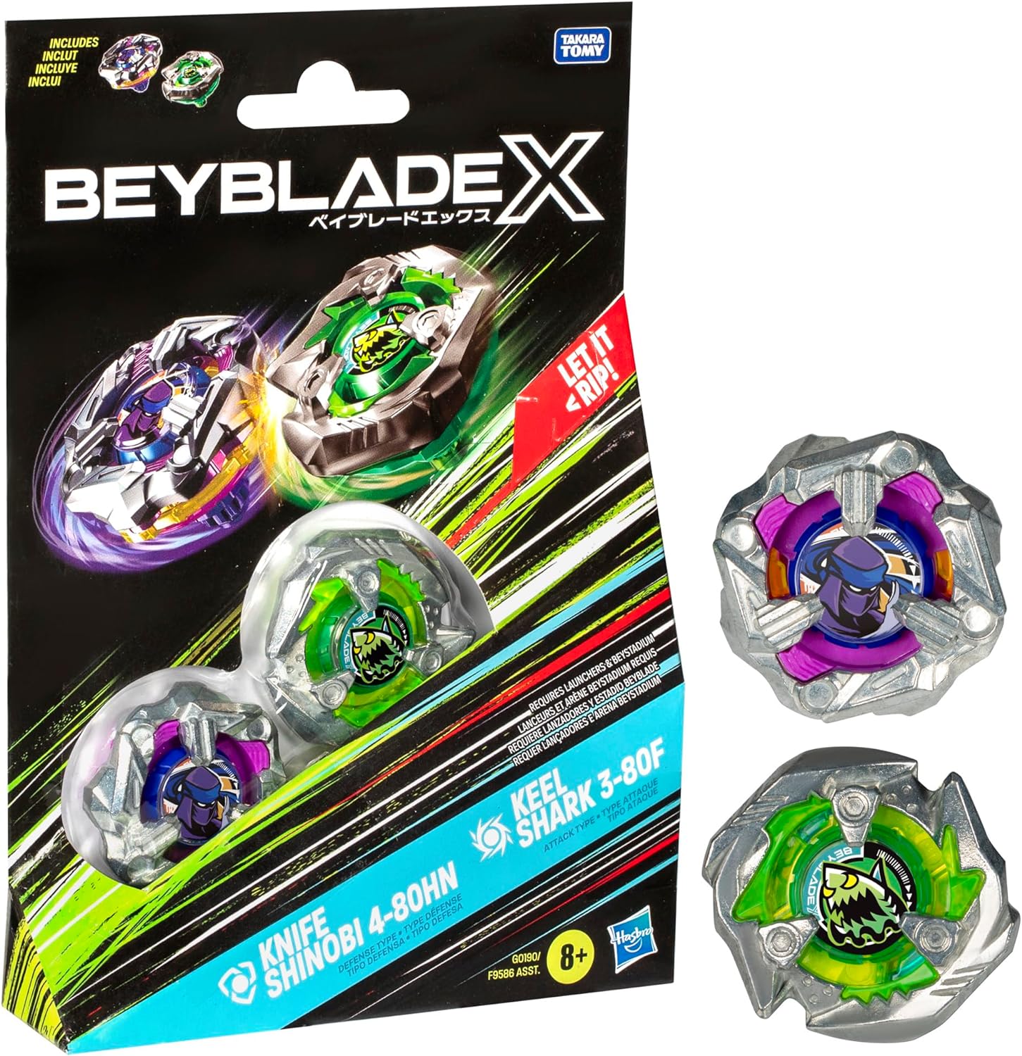 Beyblade X Dual Pack: 2 Epic Tops, 3 Thrilling Variants