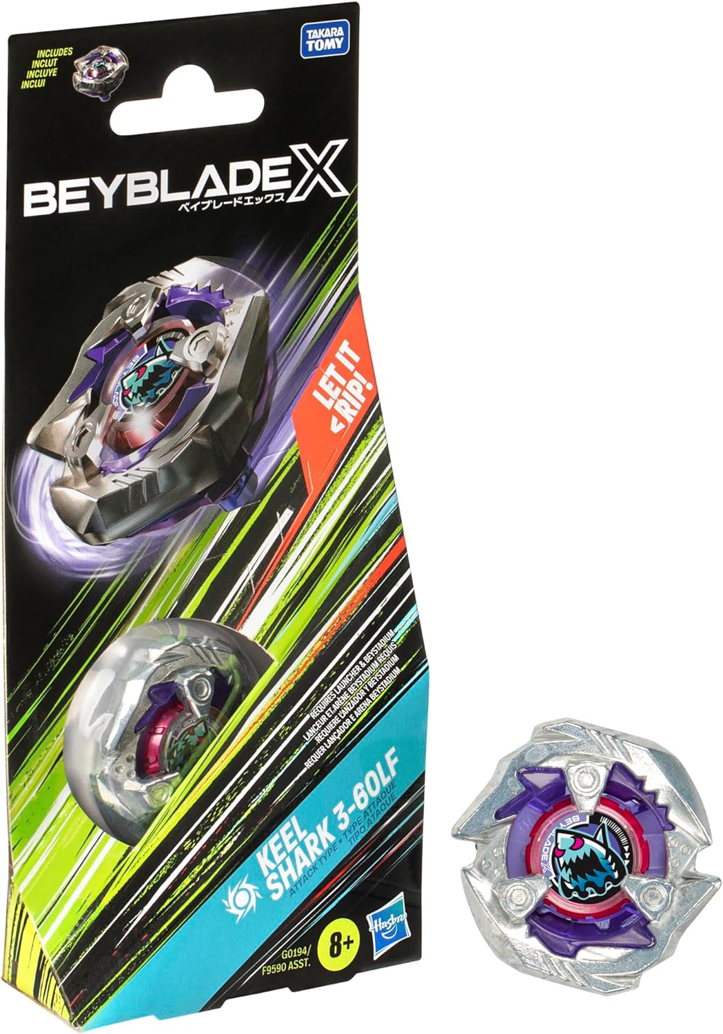 Beyblade X Booster Pack - Bards & Cards