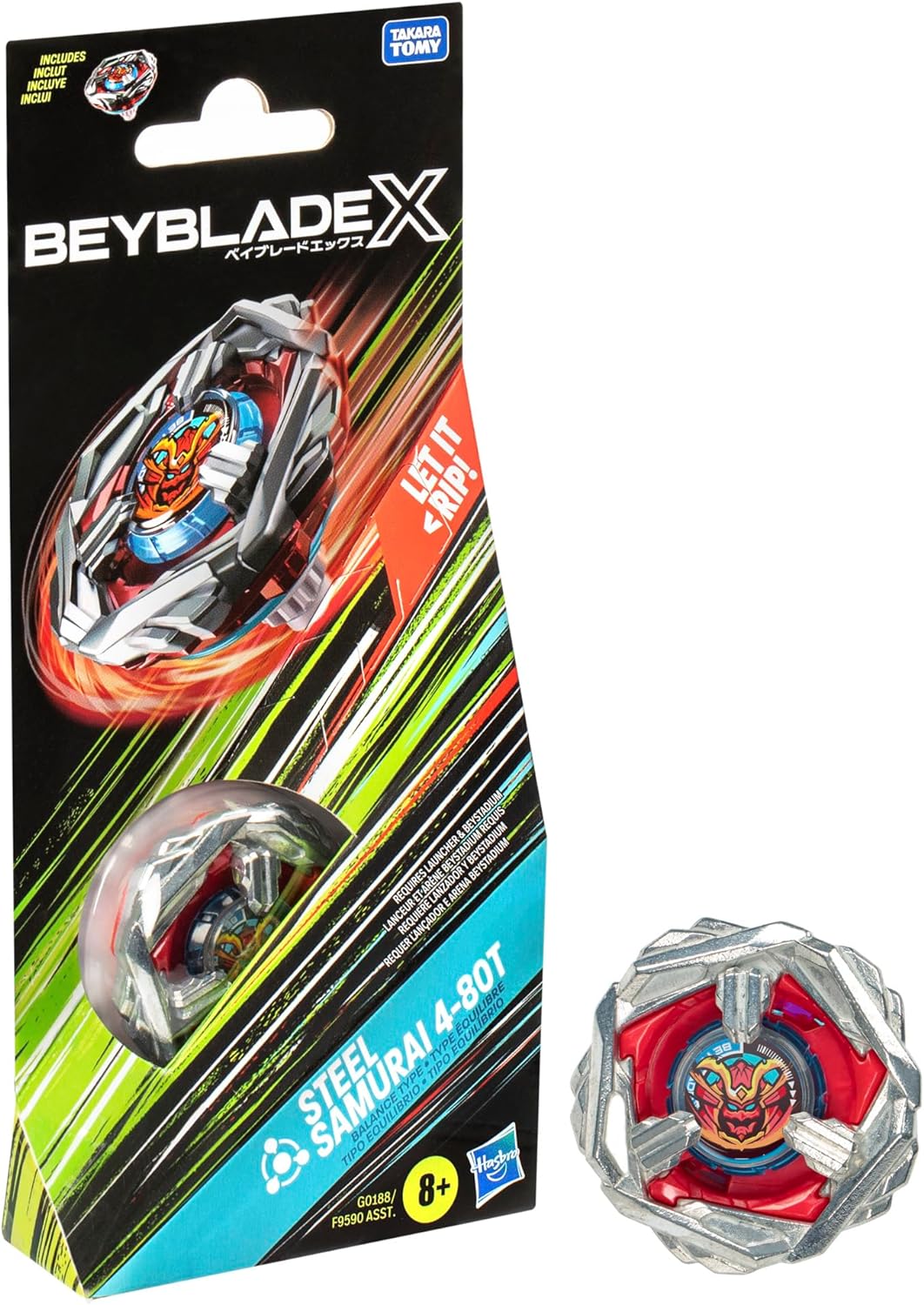 Beyblade X Booster Pack: 4 Epic Variants for Ultimate Battles