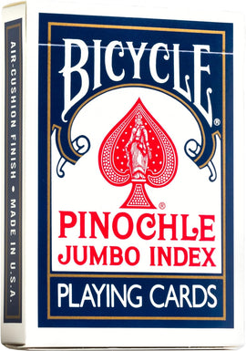 Bicycle Pinochle Jumbo Index Playing Cards - Bards & Cards