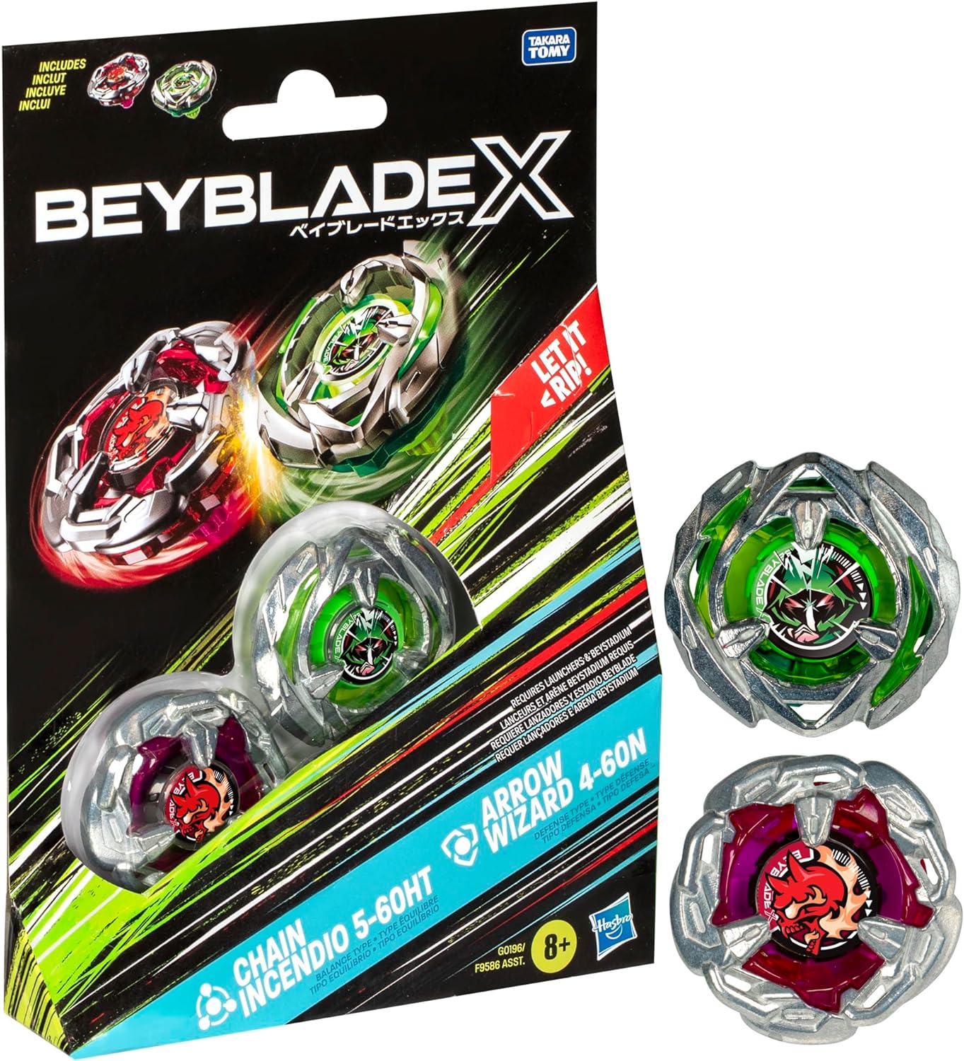 Beyblade X Dual Pack: 2 Epic Tops, 3 Thrilling Variants