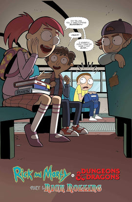 Dungeons & Dragons - Dungeons & Dragons vs. Rick and Morty (Deluxe Hardcover) - Bards & Cards