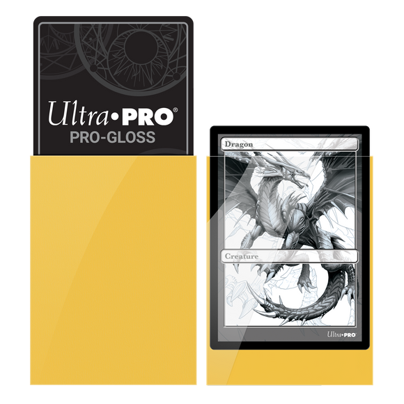PRO-Gloss Standard Deck Protector Sleeves - Bards & Cards