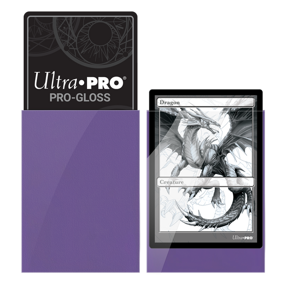 PRO-Gloss Standard Deck Protector Sleeves - Bards & Cards