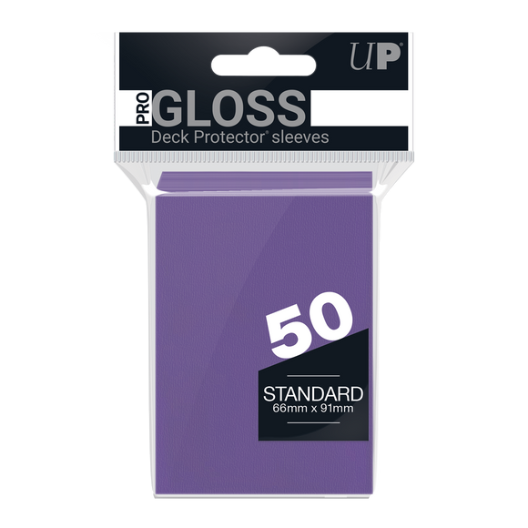 PRO-Gloss Standard Deck Protector Sleeves - Bards & Cards