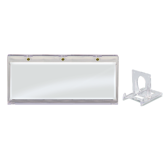 187mm Double Booklet Card UV ONE-TOUCH® Magnetic Holder