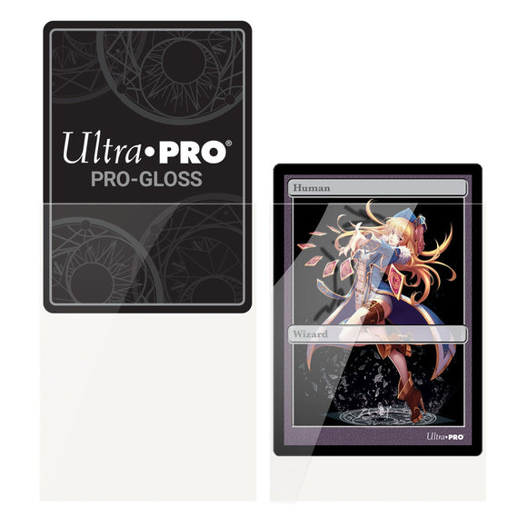 PRO-Gloss Small Deck Protector Sleeves (60ct) - Bards & Cards
