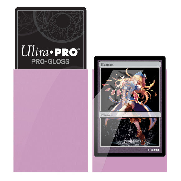 PRO-Gloss Small Deck Protector Sleeves (60ct) - Bards & Cards